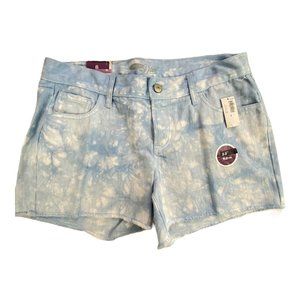 Old‎ Navy Womens Diva Blue Tie Dye Acid Wash Shorts